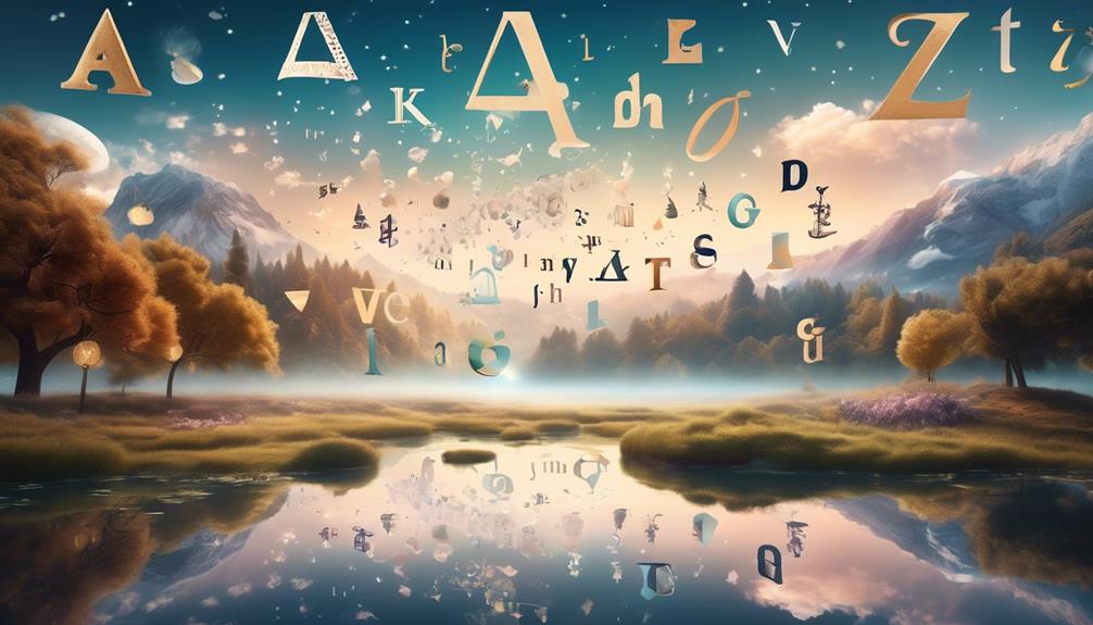 interpreting symbolic alphabet in dreams