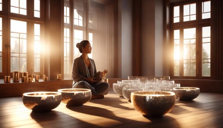 optimizing meditation with singing bowls