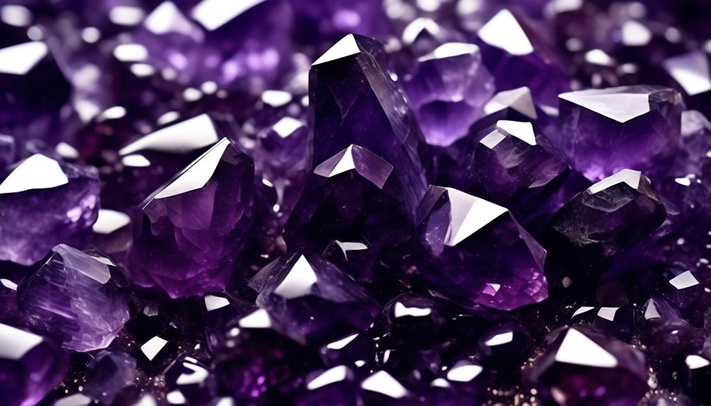 purple gemstone with healing properties